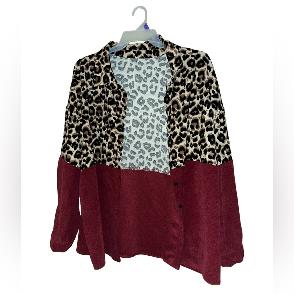 Leopard Print Jacket 3XL (18)